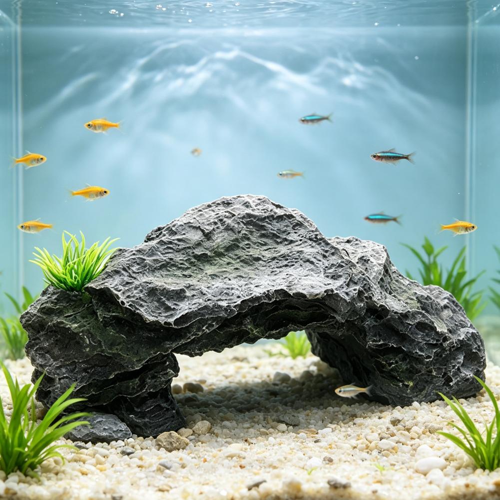 Aquarium Marine Rock - Aquarium Artificial Rock Cave Aquarium Ornament