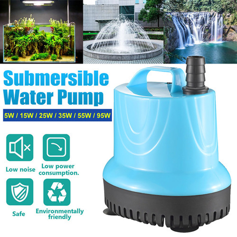 Marine Aquarium Equipment - 10/18/25/45/60/85/105W Submersible Water Pump Aquarium Circulating