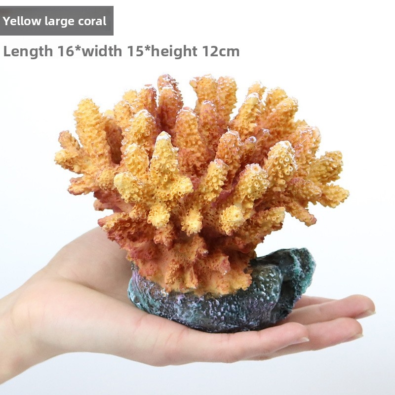 Aquarium Marine Rock - Artificial Coral Reef Ornament Set -