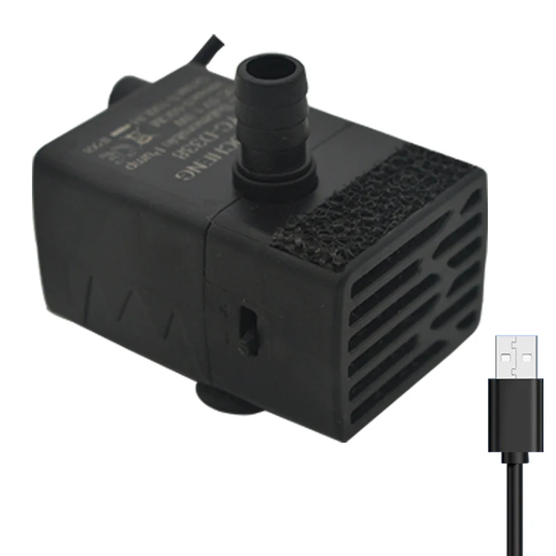 Marine Aquarium Equipment - USB Aquarium Submersible Water Pump, 5V
