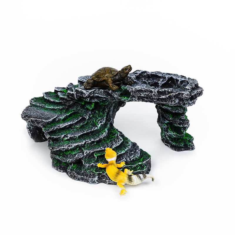 Resin Reptile Hideout – Rock B - đánh giá và giá Aquarium Marine Rock