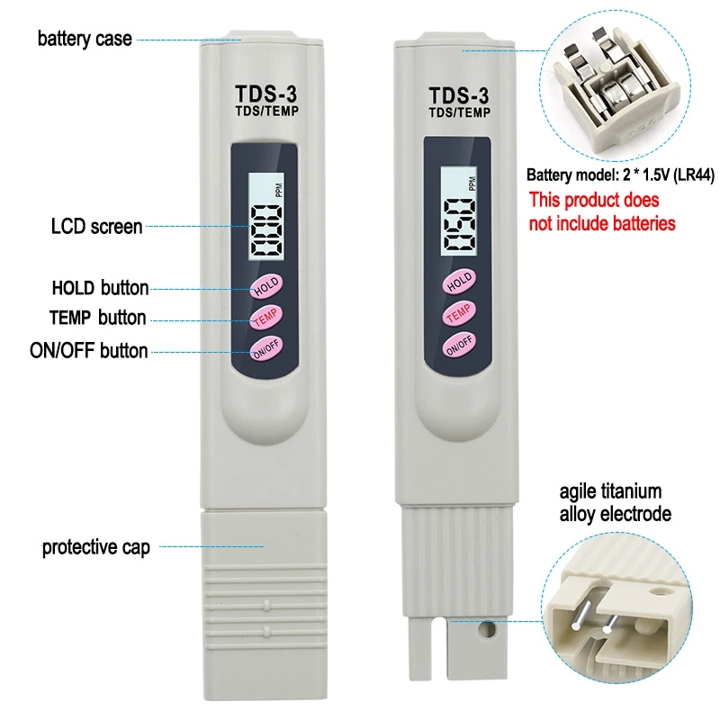 1/3 Pcs Portable LCD Digital T - đánh giá và giá Marine Aquarium Equipment