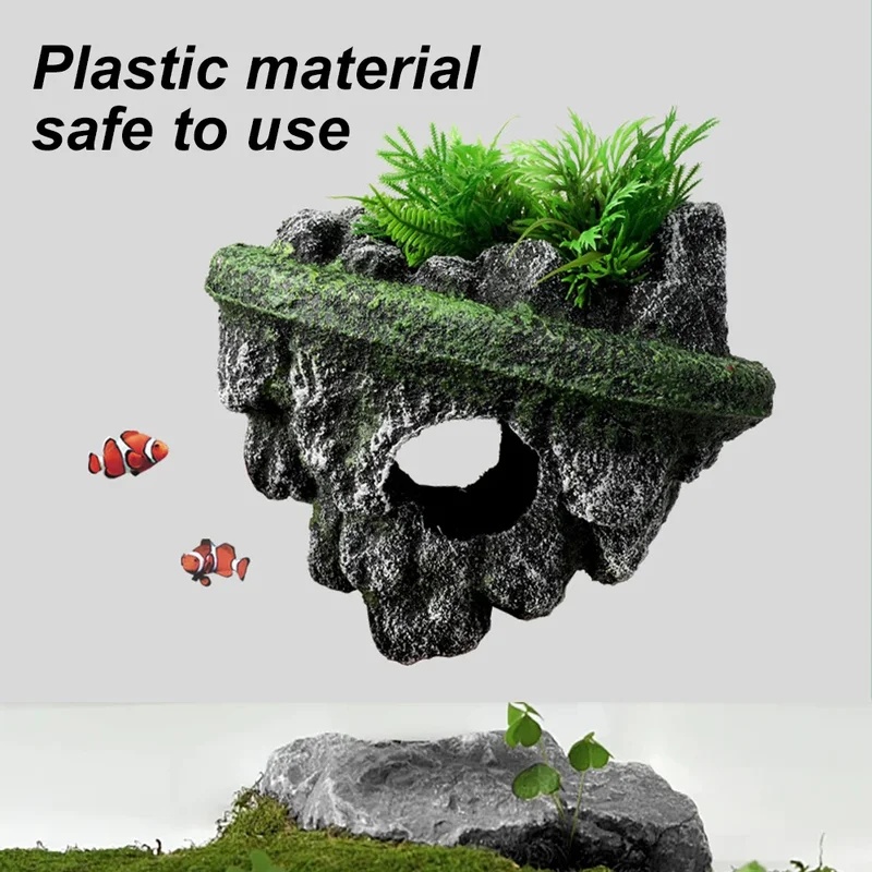 1Pcs Suspended Floating Aquari - đánh giá và giá Aquarium Marine Rock