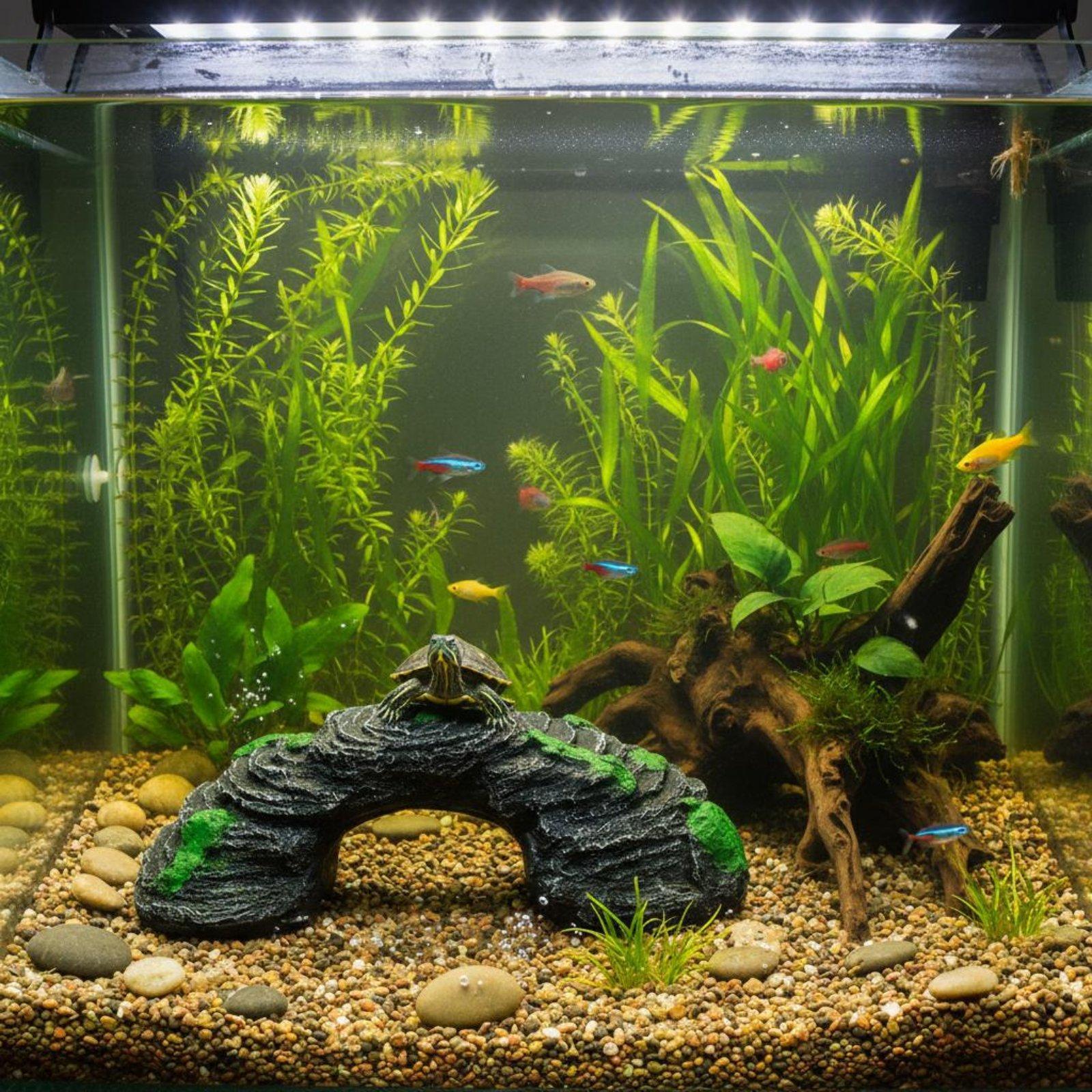 Resin Aquarium Platform Turtle - đánh giá và giá Aquarium Marine Rock
