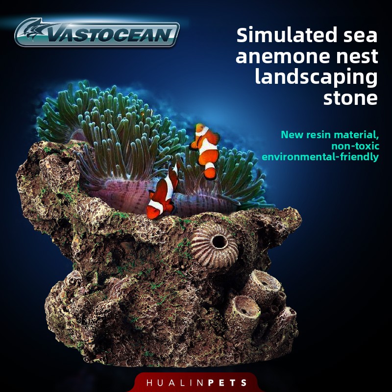 Vastocean Artificial Anemone C - đánh giá và giá Aquarium Marine Rock