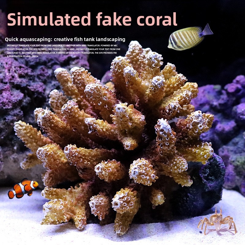 Artificial Coral Reef Ornament - đánh giá và giá Aquarium Marine Rock