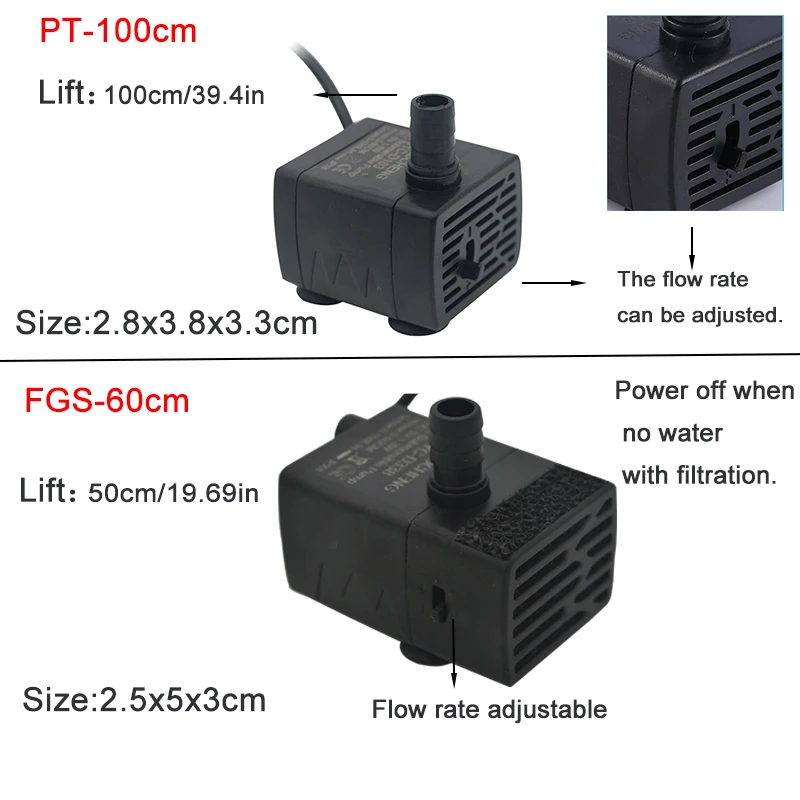 USB Aquarium Submersible Water - đánh giá và giá Marine Aquarium Equipment