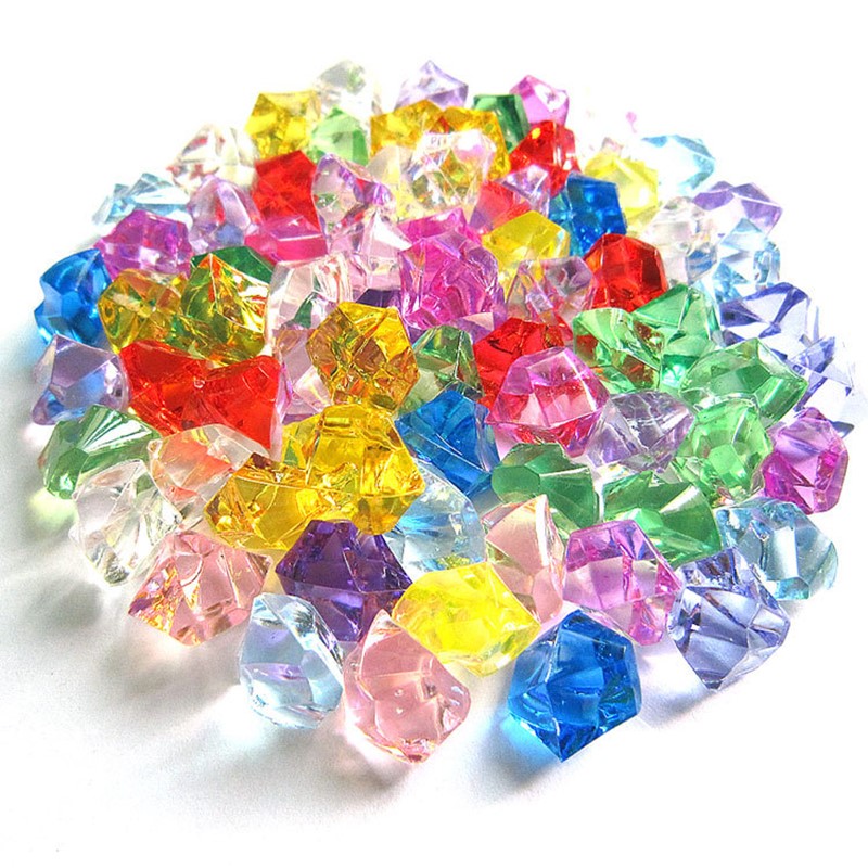 100Pcs Acrylic Stones Crystal  - đánh giá và giá Marine Aquarium Cube